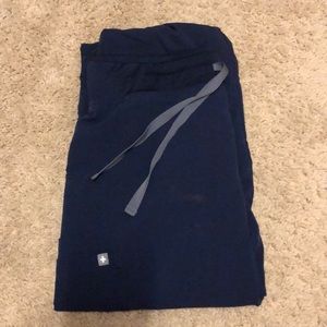 Figs navy blue scrub bottoms